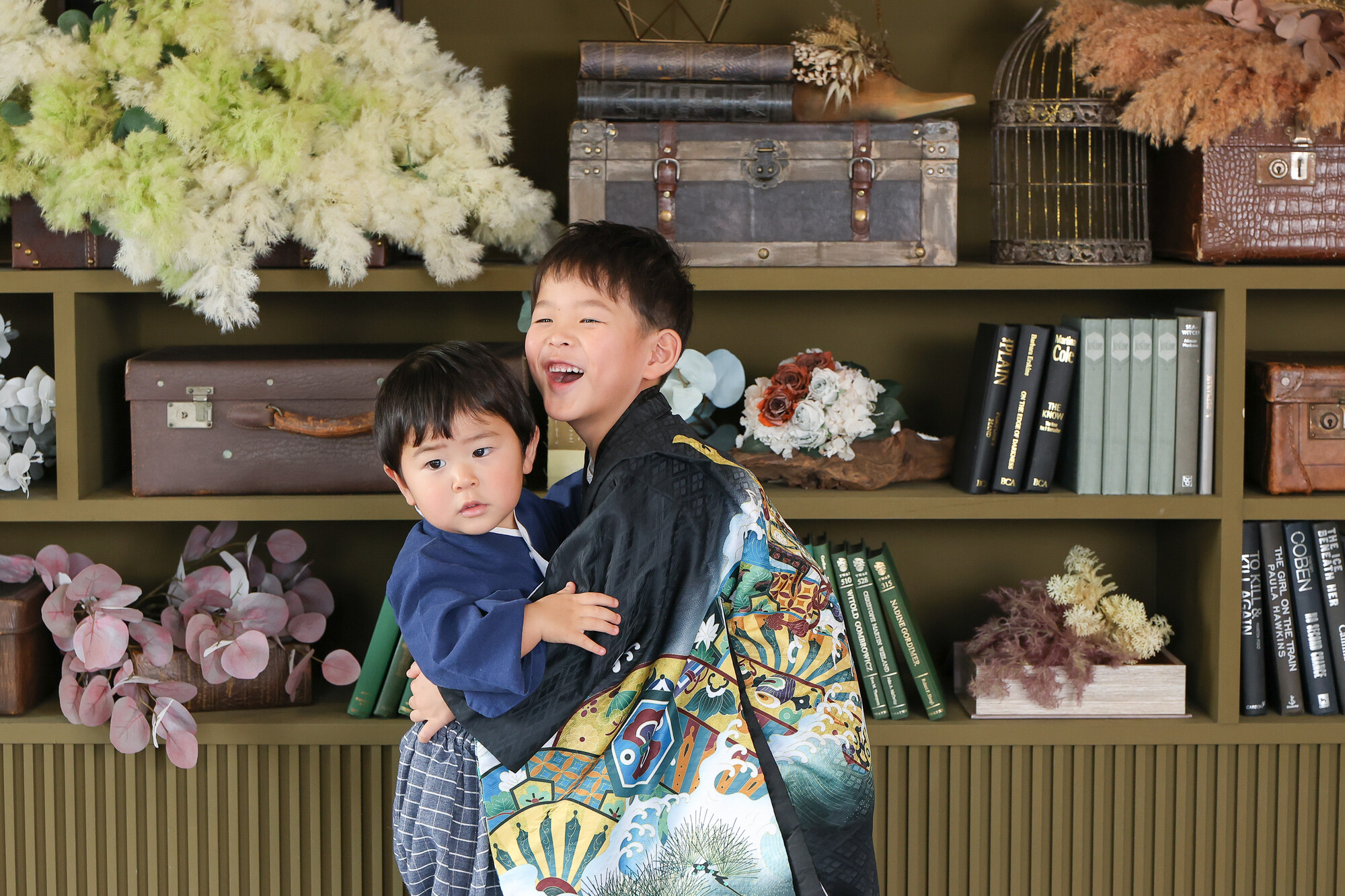 複数のスタジオで異なるテイストの写真が撮れる